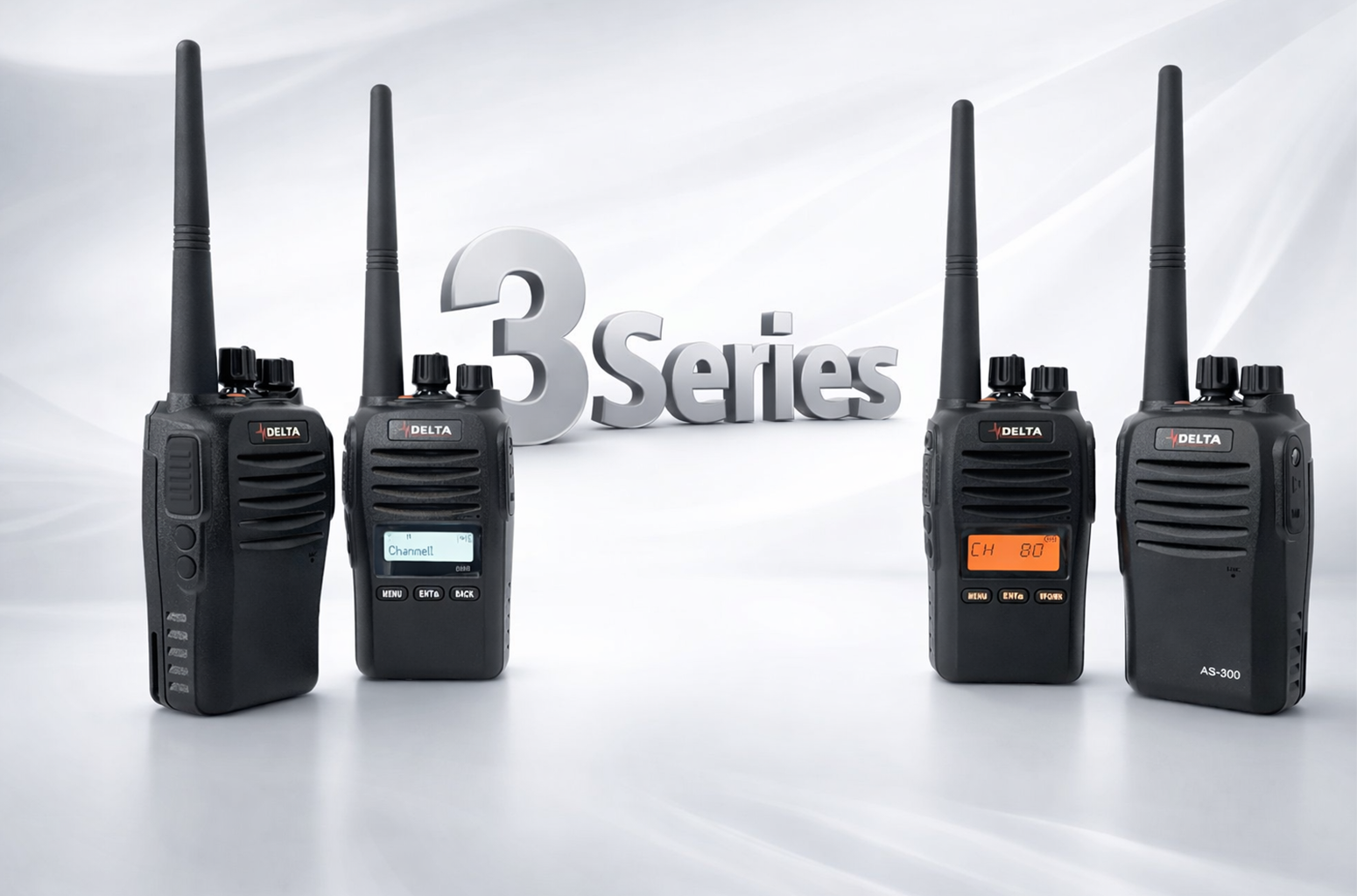Delta 3 Series Family Front Pic | Delta Radio Group